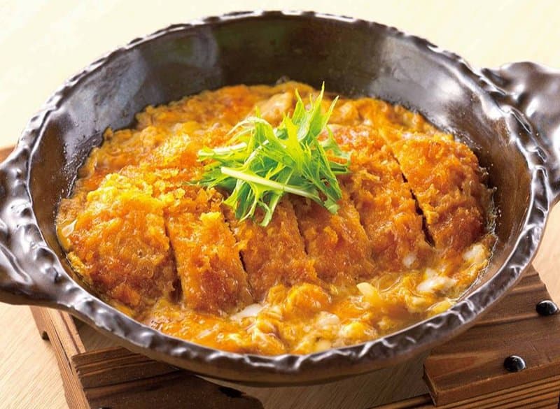 Half Boiled Egg Chilli Crab Sauce Chicken Katsu Teishoku