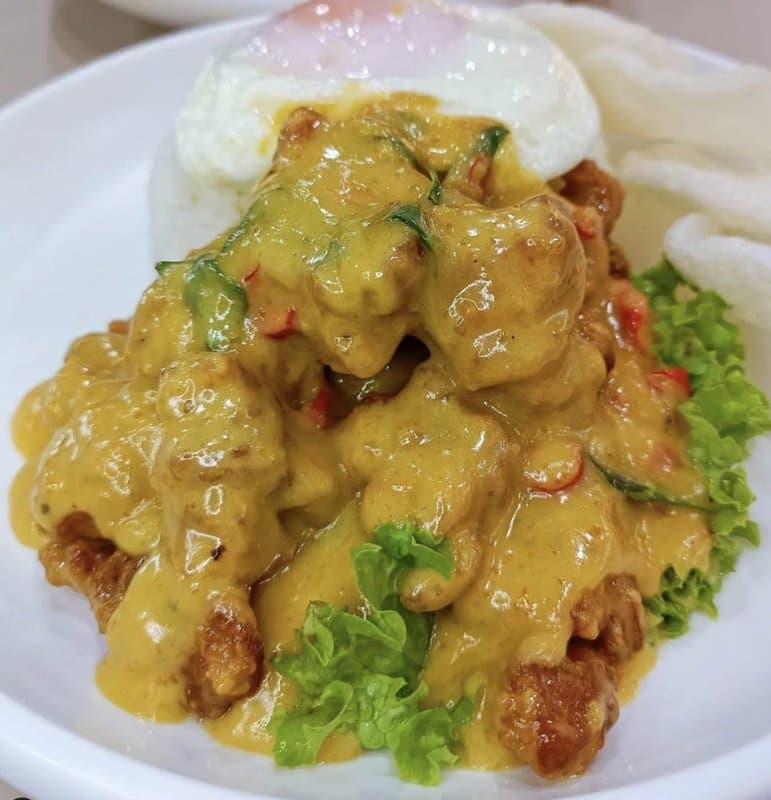 Salted Egg Pork Ribs