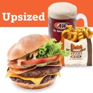 Mozza® Burger Upsized