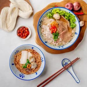 M4. Signature Scallop Dry Mee Sua 招牌扇贝干捞面线