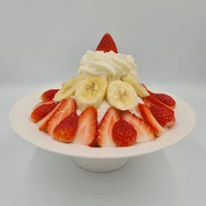 Strawberry Banana Bingsu