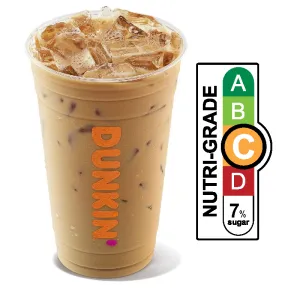 Iced Mocha Swirl Latte (no toppings)