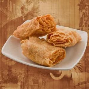 Crispy Beancurd Roll (2pc) 鱼肉豆支