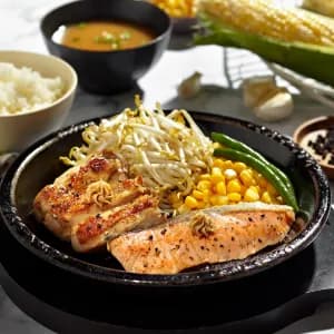 Salmon & Chicken Combo