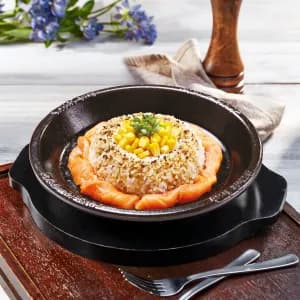 Salmon Pepper Rice
