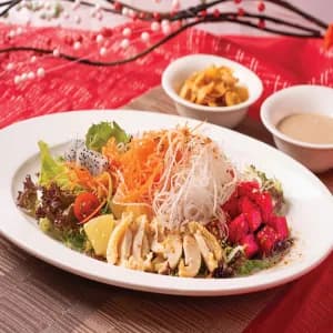 Fortune Toss - Abalone Salad