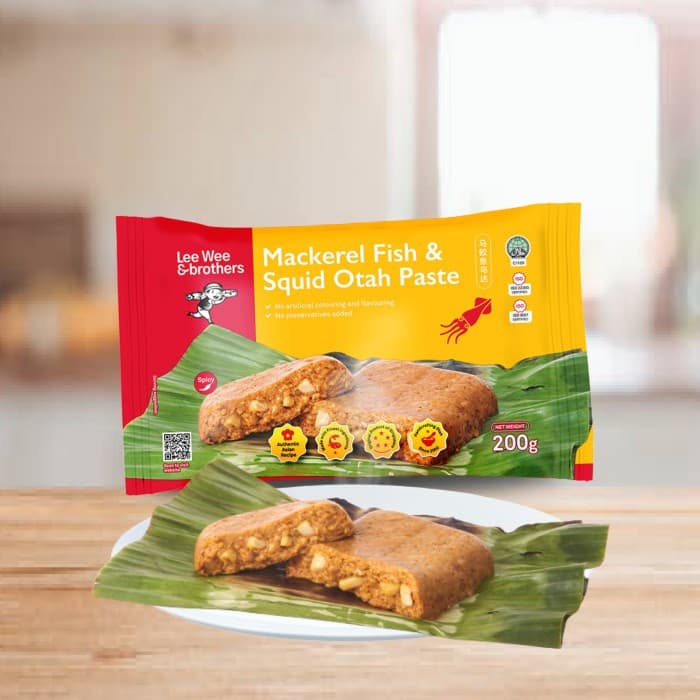 Frozen Mackerel Fish & Squid Otah Paste 200g