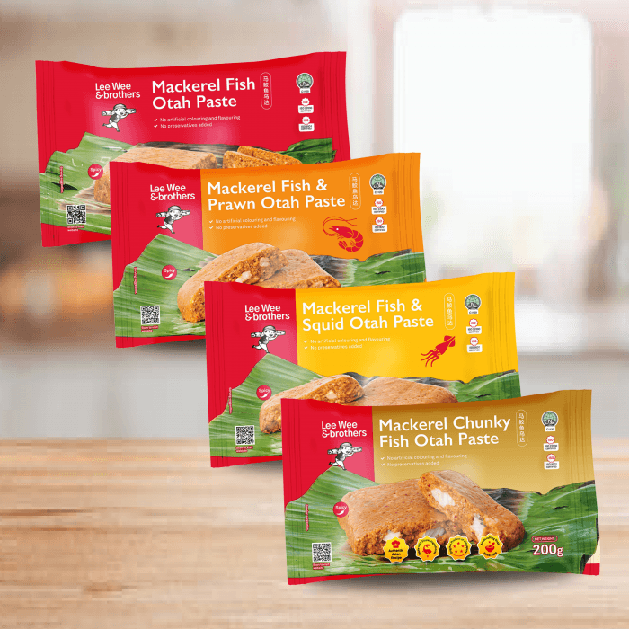 Frozen Otah Paste Bundle (4x200g) - U.P. $19.70Promo