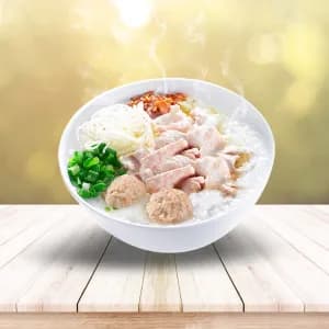 13. Meatball Sliced Pork Congee