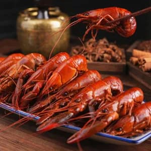 Chilled Drunken Virgin Red Crayfish