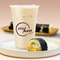 Gimbap + (M) Taiwan Milk Tea