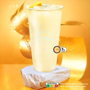 (L) Mango Green Milk Tea