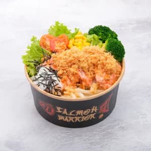 Chick Floss Salmon Mentai Udon