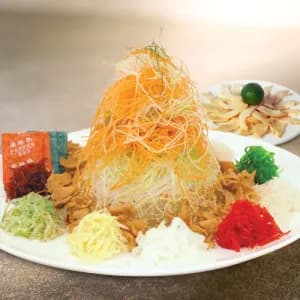 Prosperity Abalone Yu Sheng 发财原粒鲍鱼鱼生