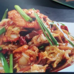 白菜猪肉炒粉条