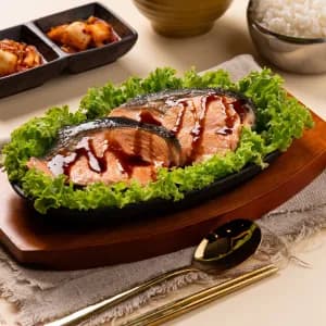 5 Grilled Double Salmon