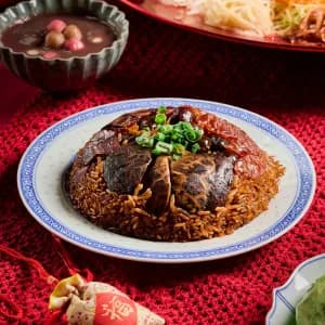 Traditional Steamed Rice with Chinese Sausage 传统腊味饭 5pax