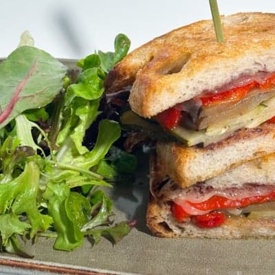 Grilled Vegetable Sandwich