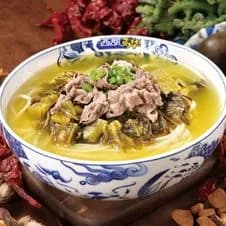 Picked Cabbage Beef Soup Noodles A2 酸菜鸡汤肥牛面