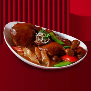 Sea Cucumber Braised Duck