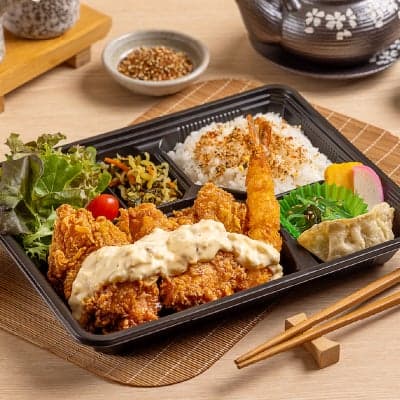 Namban and Ebi Fry Bento (D)