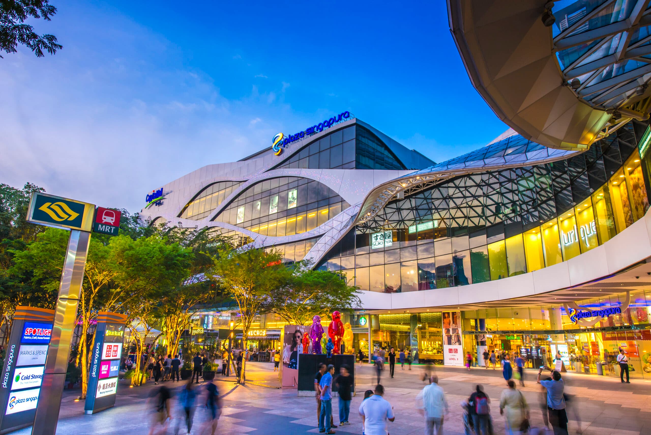 Plaza Singapura - Shopping Mall at Dhoby Ghaut