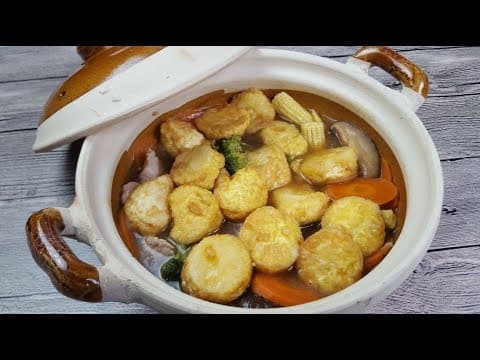 A08. Mapo Tofu Claypot 砂锅豆腐煲