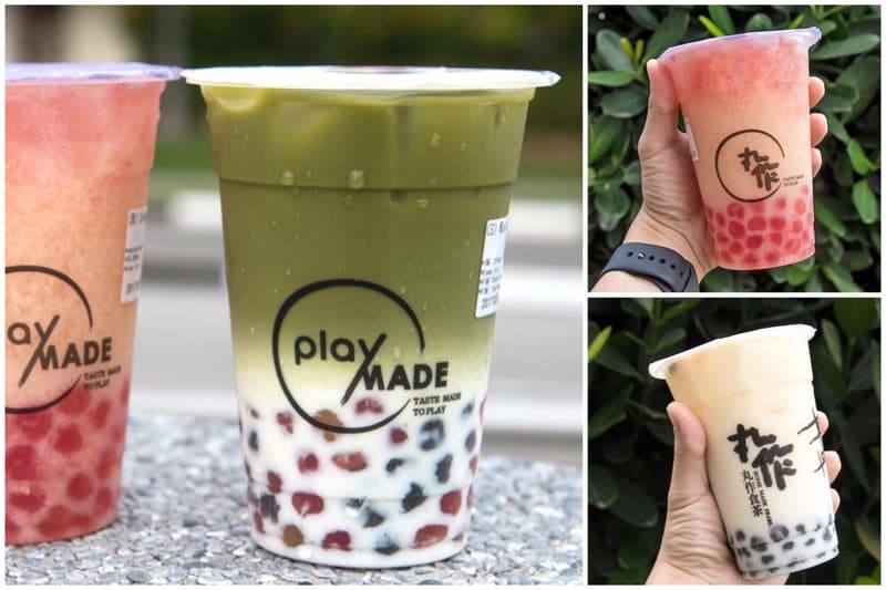 (L) Chrysanthemum Milk Tea + Original Egglet