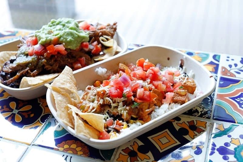 Fluffy white or brown rice