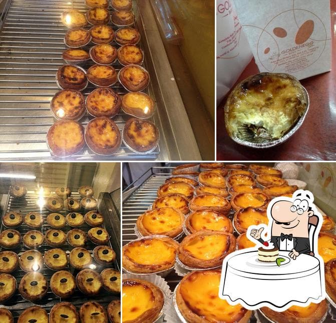 Golden Egg Tarts