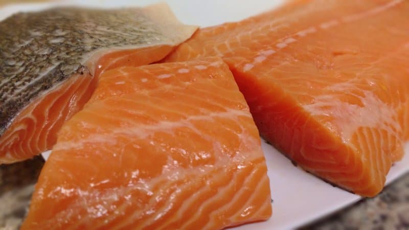 MARINATED FRESH SALMON