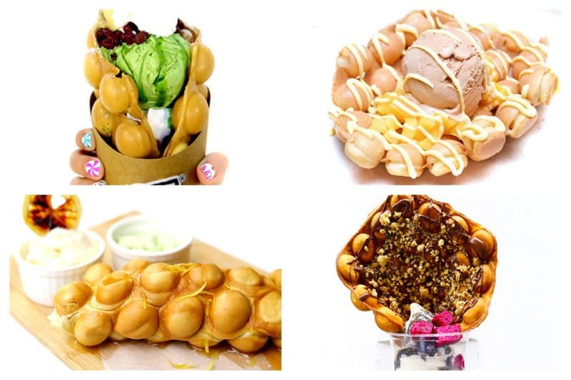 Matcha with White Chocolate 抹茶白巧克力鸡蛋仔