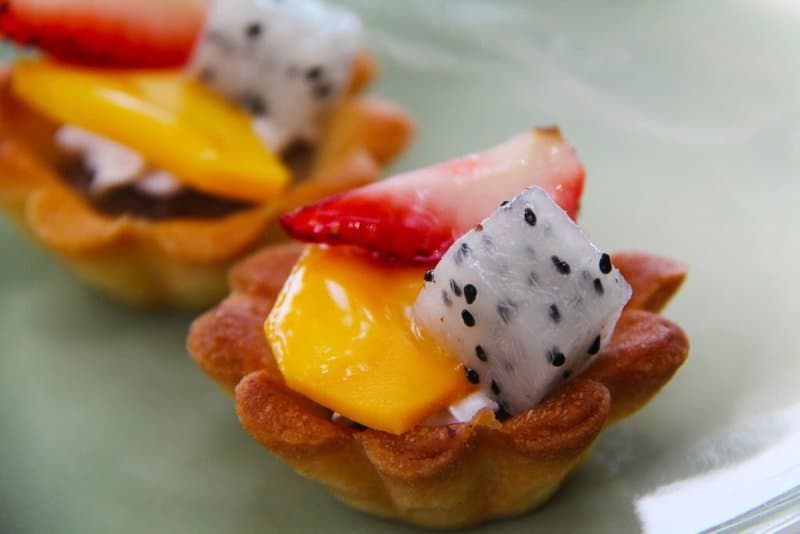 Mini Fruit Tartlets From