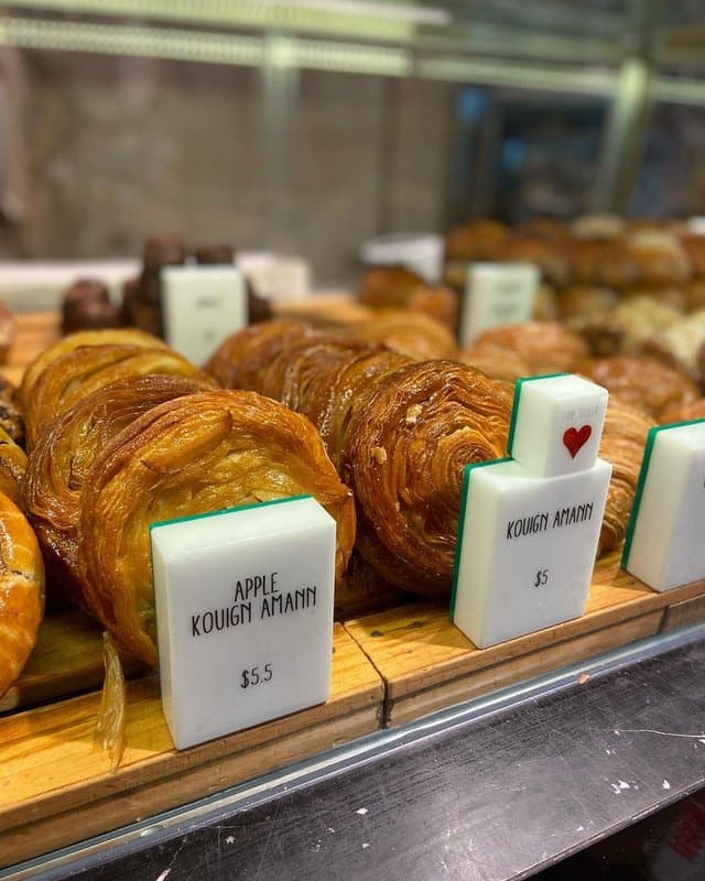 Must order the Brie & Roasted Mushroom Croissant and Kouign Amann! - Daphne