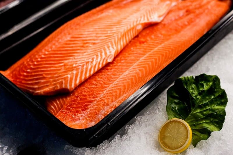 NZ King Salmon Fillet, Fresh