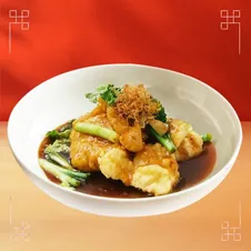 Diced Cod Fish In Dark Soy Sauce 豉油鳕鱼块 (4 Pax)