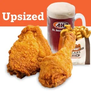 2pc Golden Aroma® Chicken Upsized