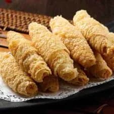 Fried Beancurd Skin 炸响铃 Half Portion (4 pieces)