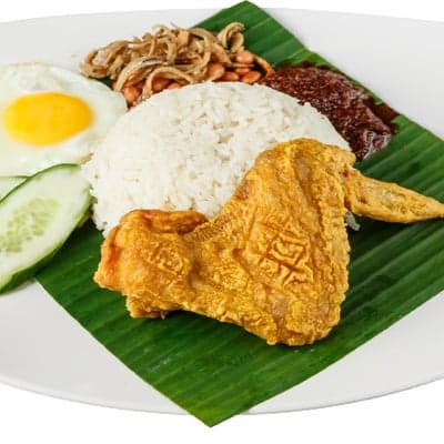 Nasi Lemak Chicken Set
