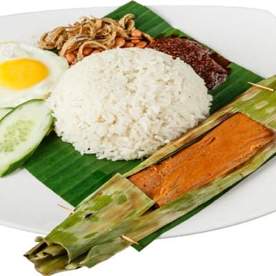 Nasi Lemak Otah Set