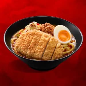 MALA Curry Noodles w/Pork Cutlet