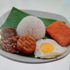 Nasi Lemak Fish Fillet Set