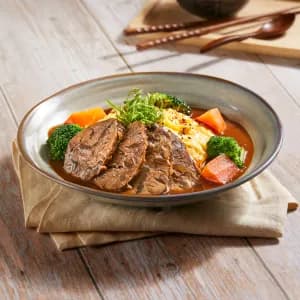 Baked Chicken Leg Scrambled Egg Rice 烘烤鸡