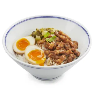 Lu Rou Fan with Lava Egg