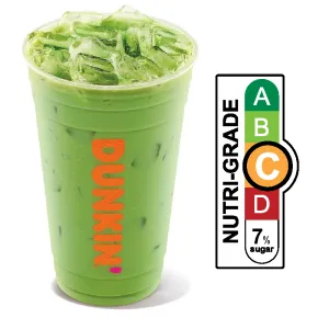 Iced Matcha Green Tea Latte