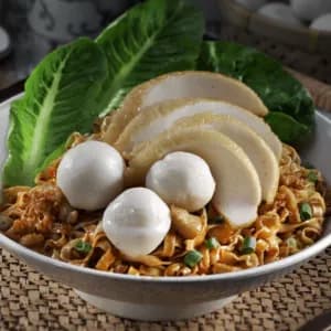 Fishball Noodle (Dry) 潮州鱼圆面干