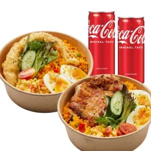 Punch Bowl Meals for 2