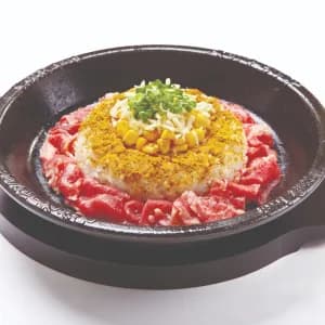 Curry Beef Pepper Rice with Cheese