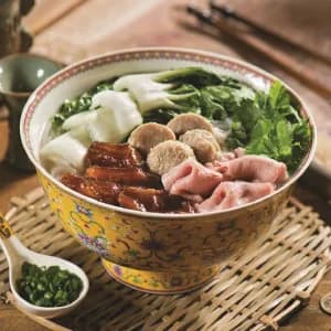 107 Trio Beef Combo Noodles