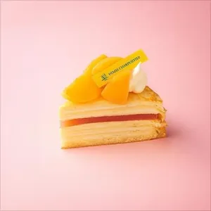 Mille Crepe - White Peach